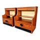 Paire de tables de chevet en palissandre, années 1960-70