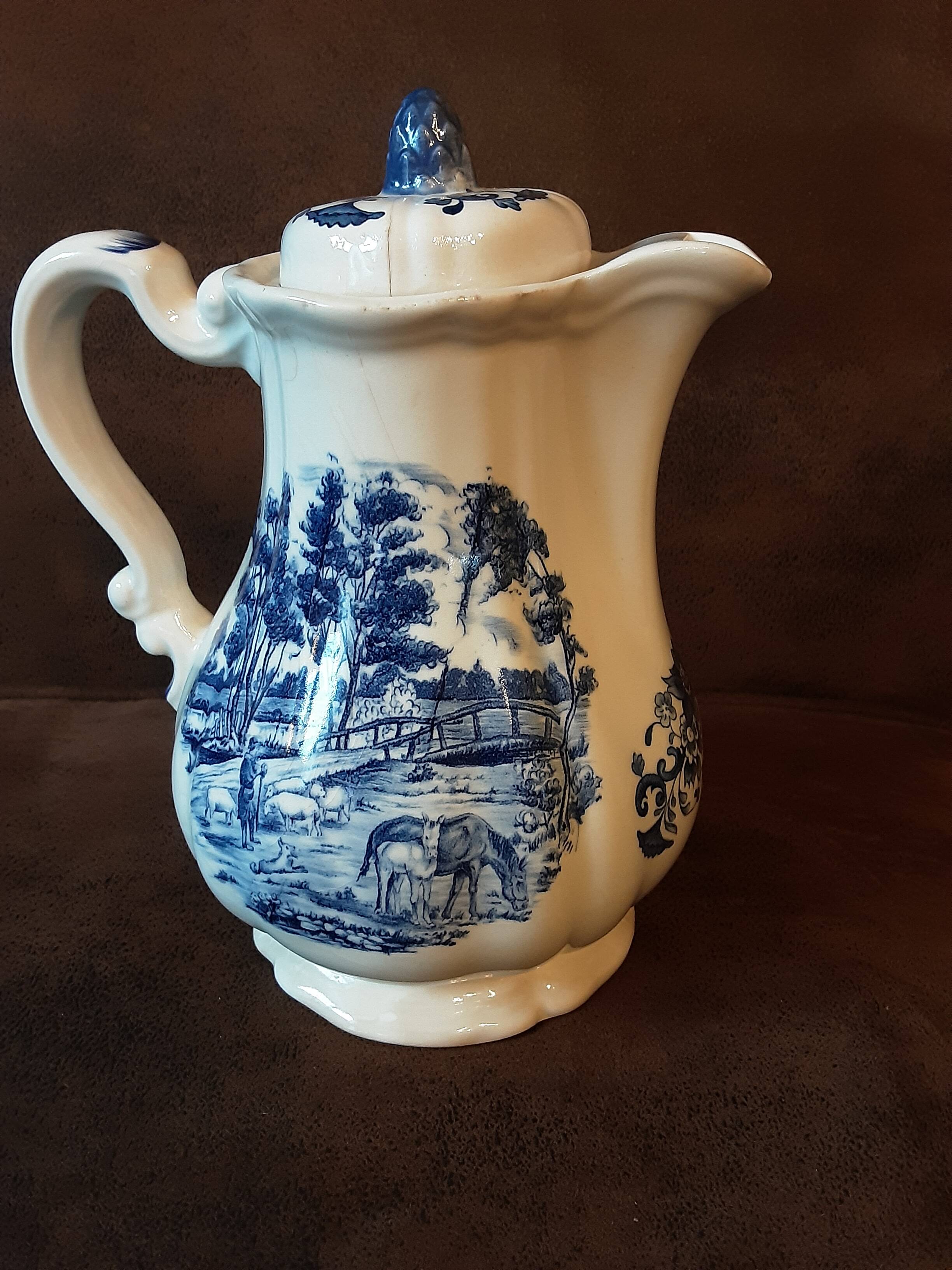 Sarreguemines Derby coffee maker