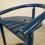 Vintage blue bar stools