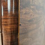Commode Art Déco en acajou avec quatre tiroirs