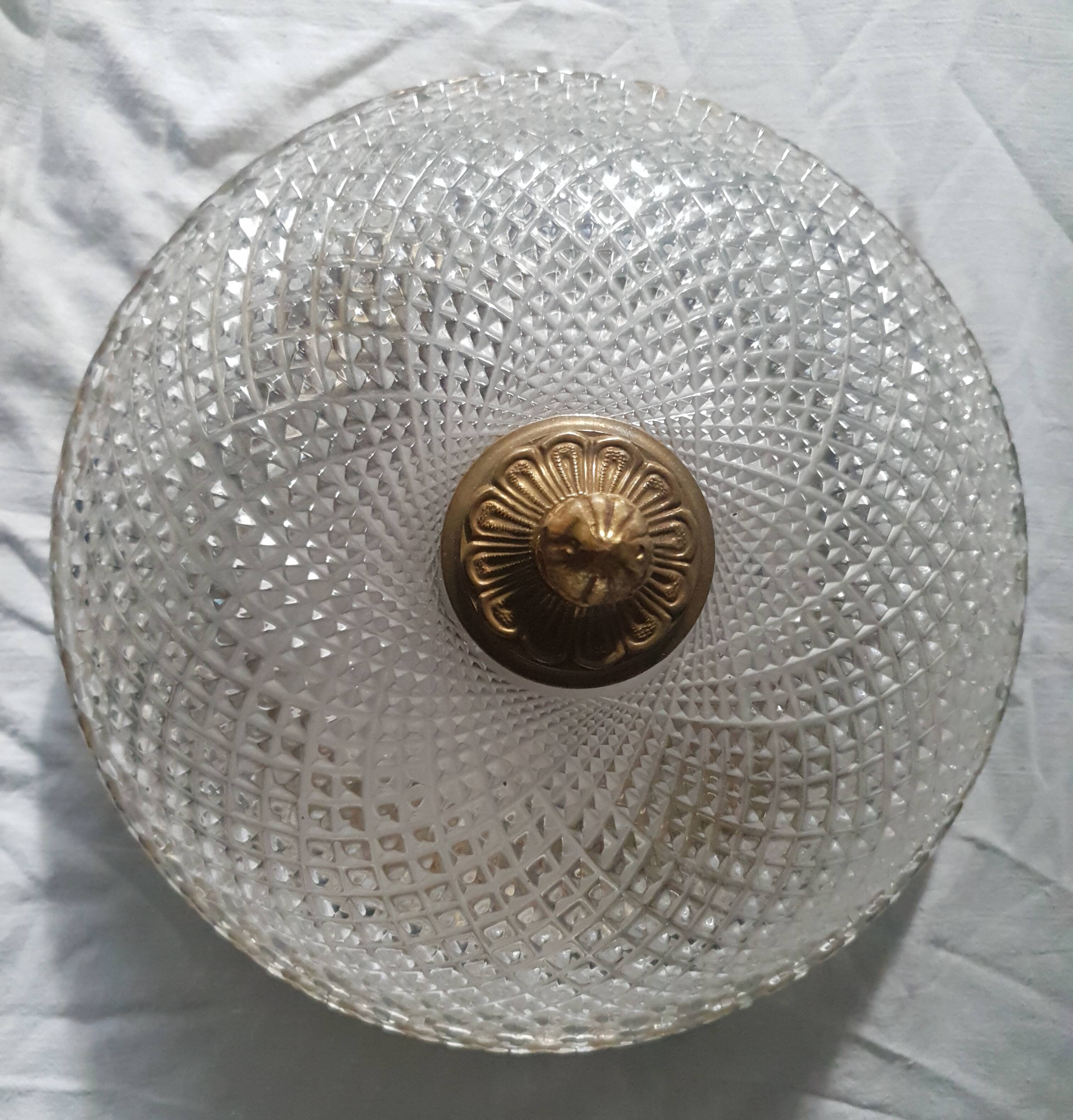 Lucien Gau style ceiling light - Louis XVI