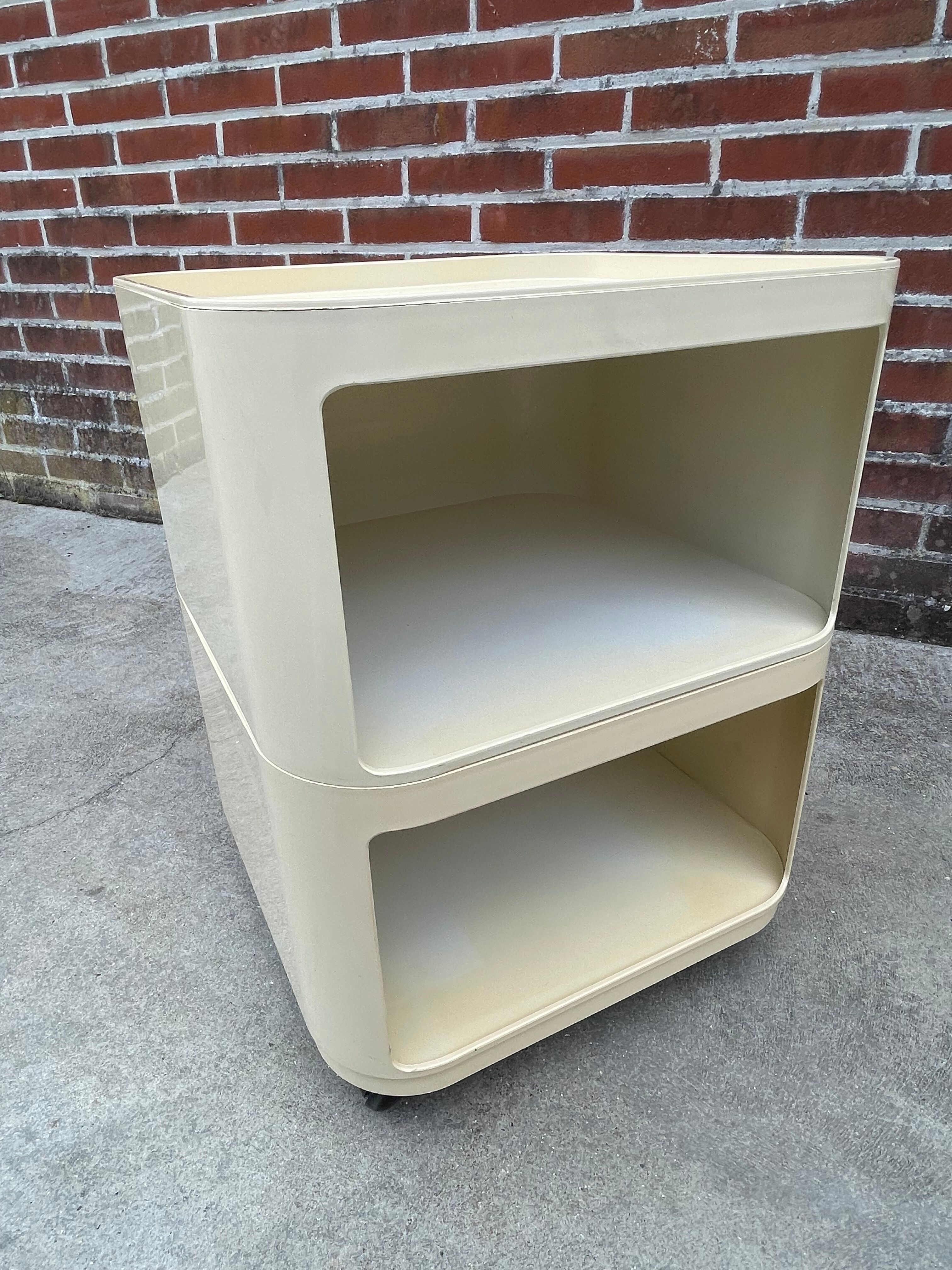 Set of Two Componibili by Anna Castelli Ferrieri for Kartell