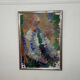 Swedish Oil on Canvas – “Sitting Man” by Bengt Crantz
