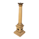 Bougeoir d'église en bois sculpté antique, 1860