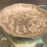 Metal dish with starry decoration