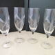Set of 4 champagne flutes in Luminarc Model Sheaf Cob Decoration