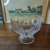 Coupe en cristal sur pied douche