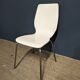 4 chaises blanches