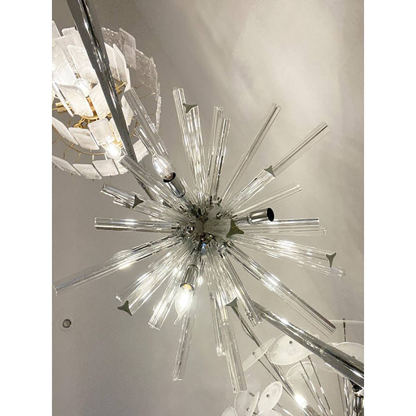 Sputnik “Triedro” Murano Glass Chandelier