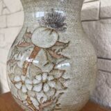Ancien vase terre cuite polie jean Paulet