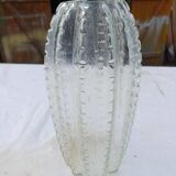 60s granite glass vase