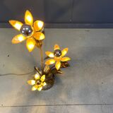 Maison Jansen lotus floor lamp, 1970s