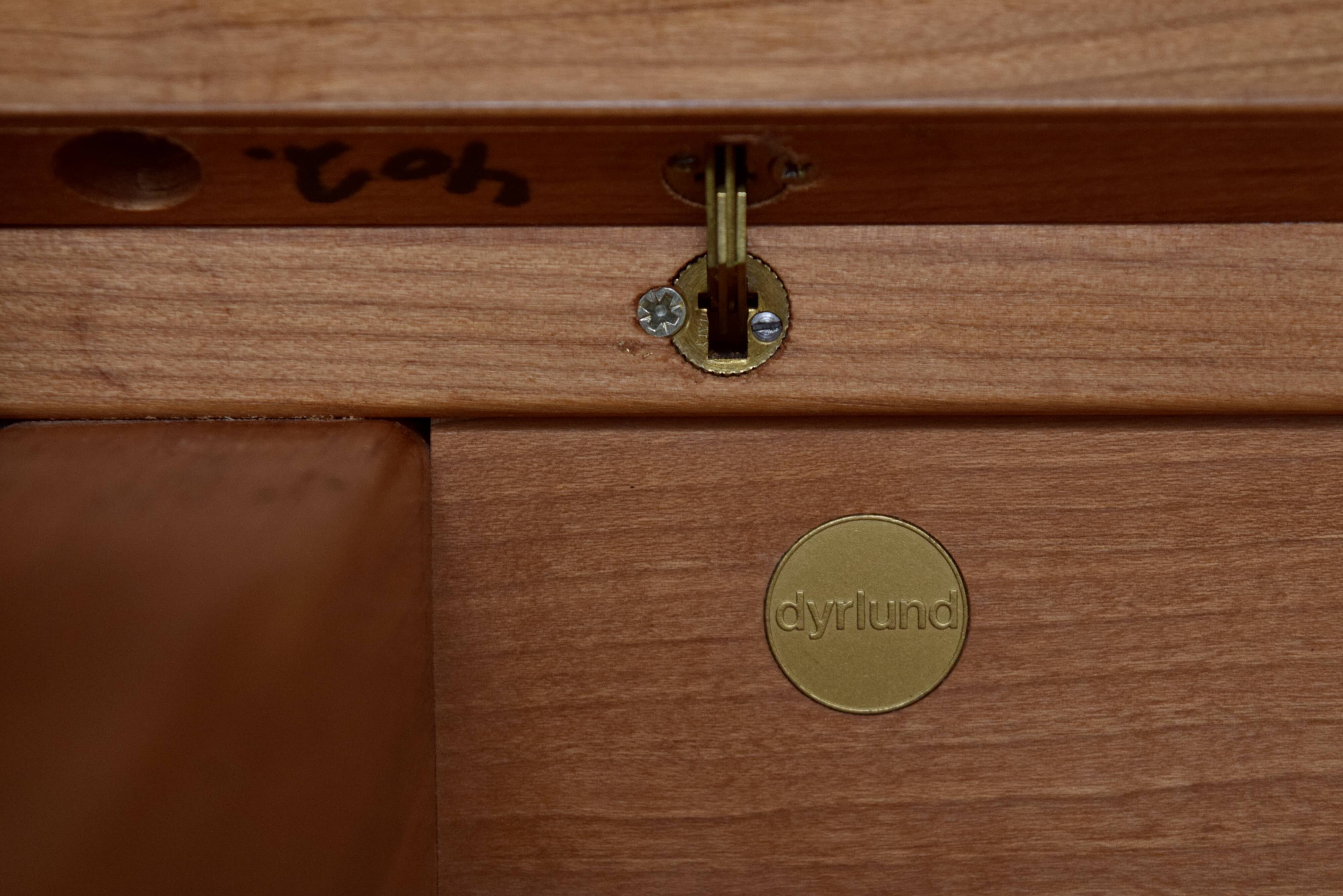 Dyrlund - vintage solid beech secretary - Denmark