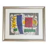 Original lithograph after Fernand Léger, 1946, 62 x 72 cm, framed