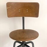 Tabouret haut industriel hauteur réglable