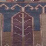 Tapis vintage turc de oushak tissé à la main 125x198 cm