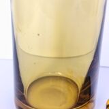 Amber Blown Glass Carafe