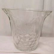 Seau à champagne crescendo en verre vintage