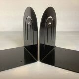 Paire de serre livres métal noir
