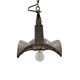 Nr. 1 Vintage industrial mirrored pendant light by Esla