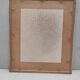 Lithography illustration bird Ramphomicron Stanleyi vintage engraving gilded frame
