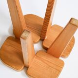 Lisa Johansson-Pape, Apila stool, pine circa 1960