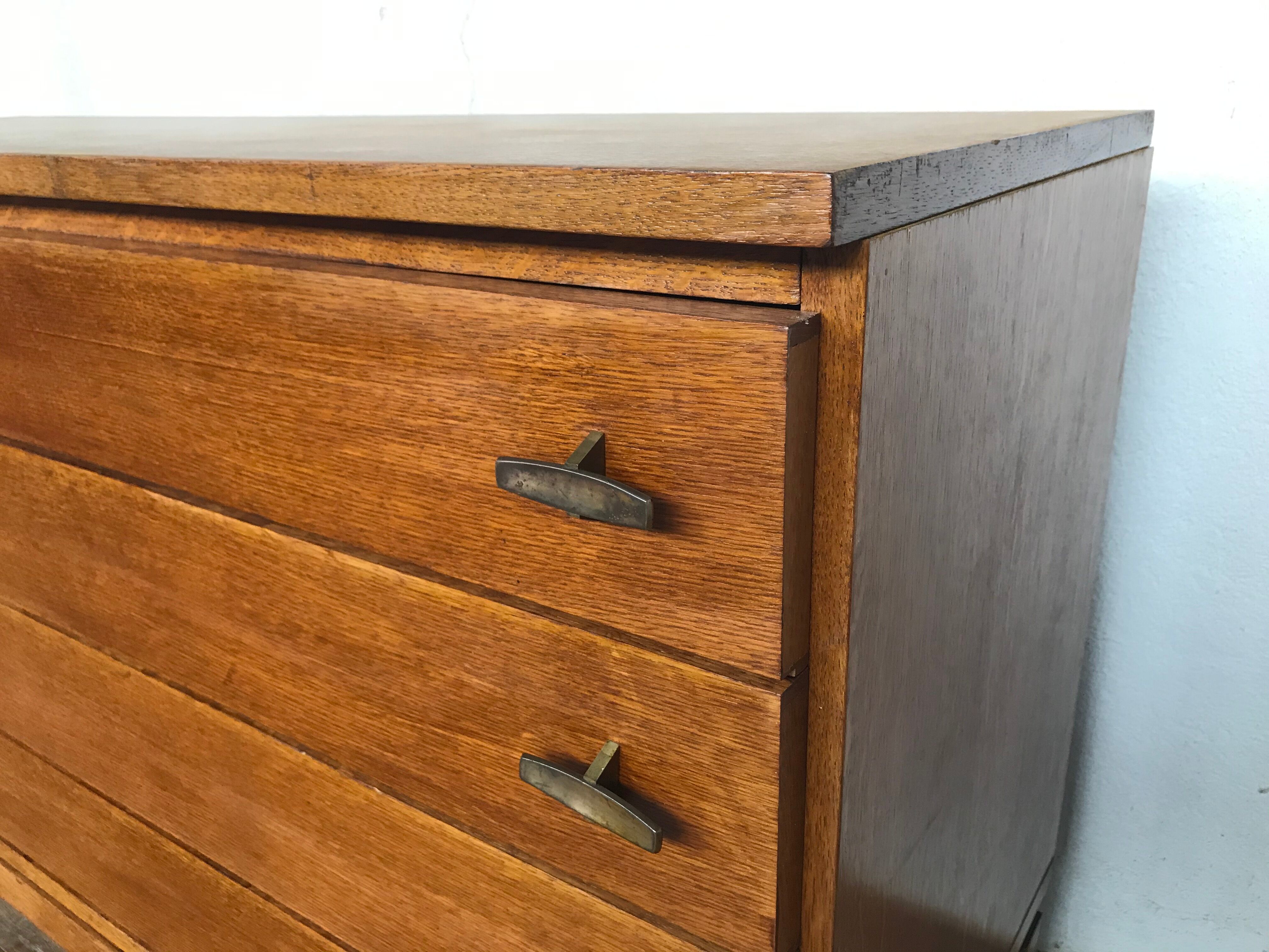 Vintage buffet Marcel Gascoin reconstruction design 1960