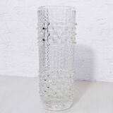 Sklo Union glass vase 1970