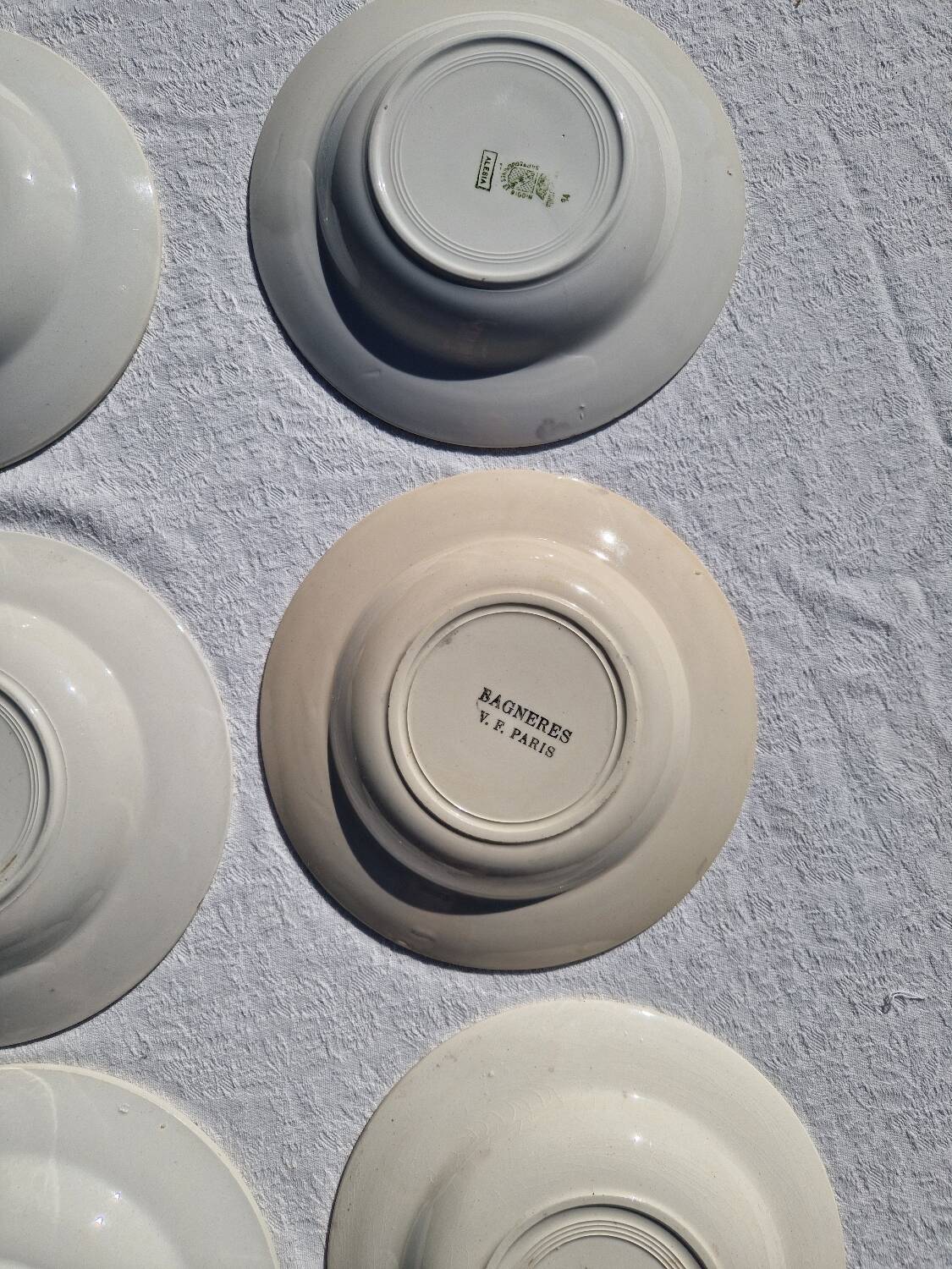 12 assiettes creuses