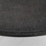 Chair 3107 Arne Jacobsen in black with polstery