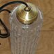 4 baladeuses / suspensions verre laiton 1960