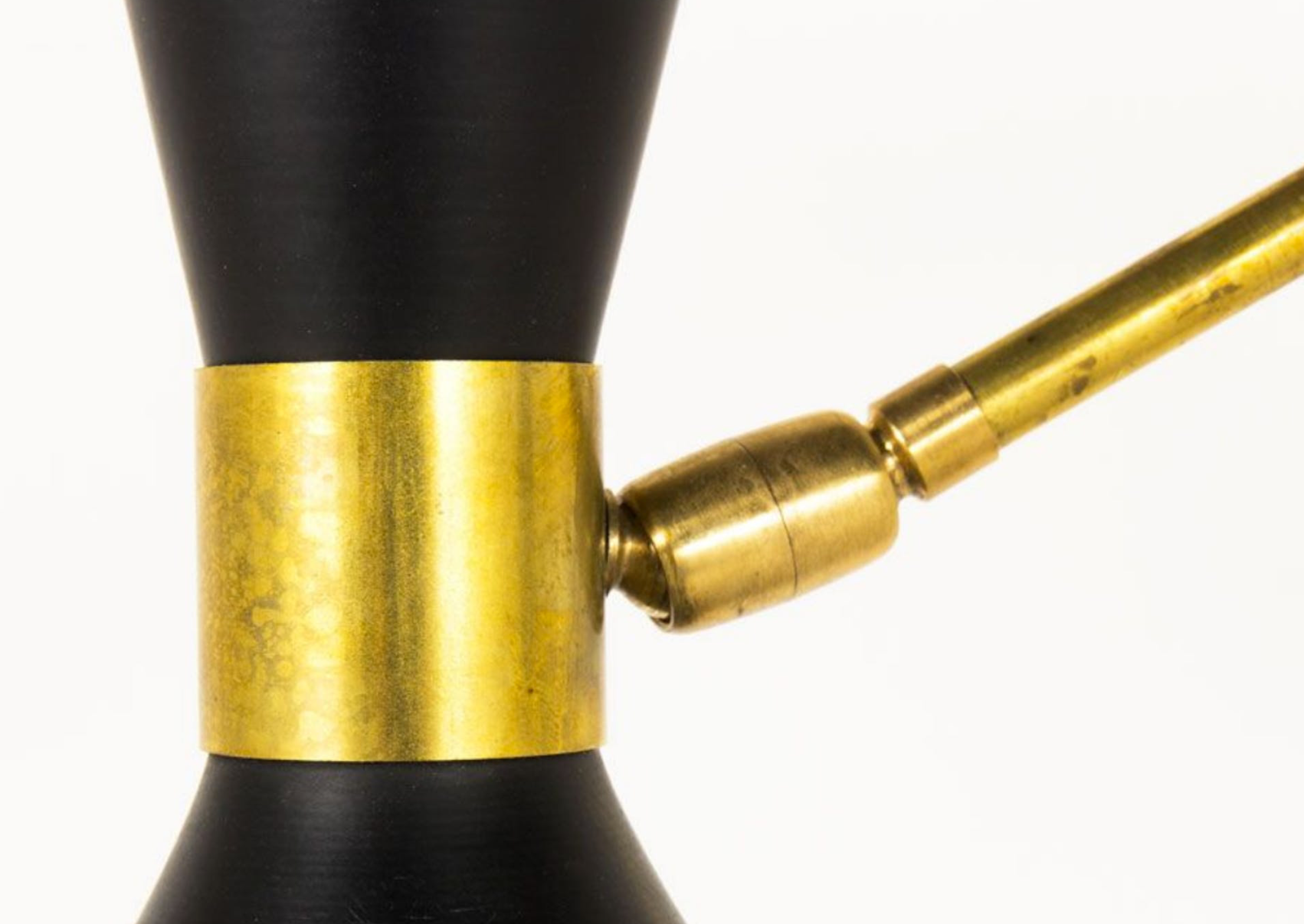 Double wall sconce in the style of Italian creations of the 50s