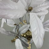 Flower Brass Floor Lamp, 1970s