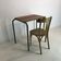 Student desk in the 1950