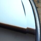 Beveled barber mirror