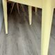 Yellow formica table