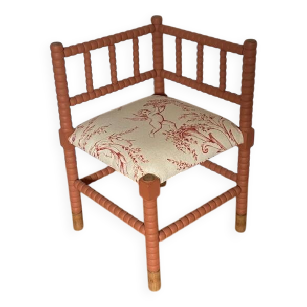 Chaise de coin ancienne