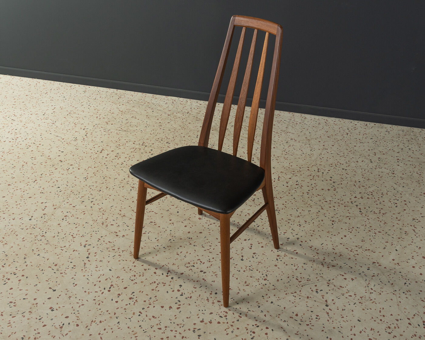 6 Eva dining chairs, Niels Koefoed