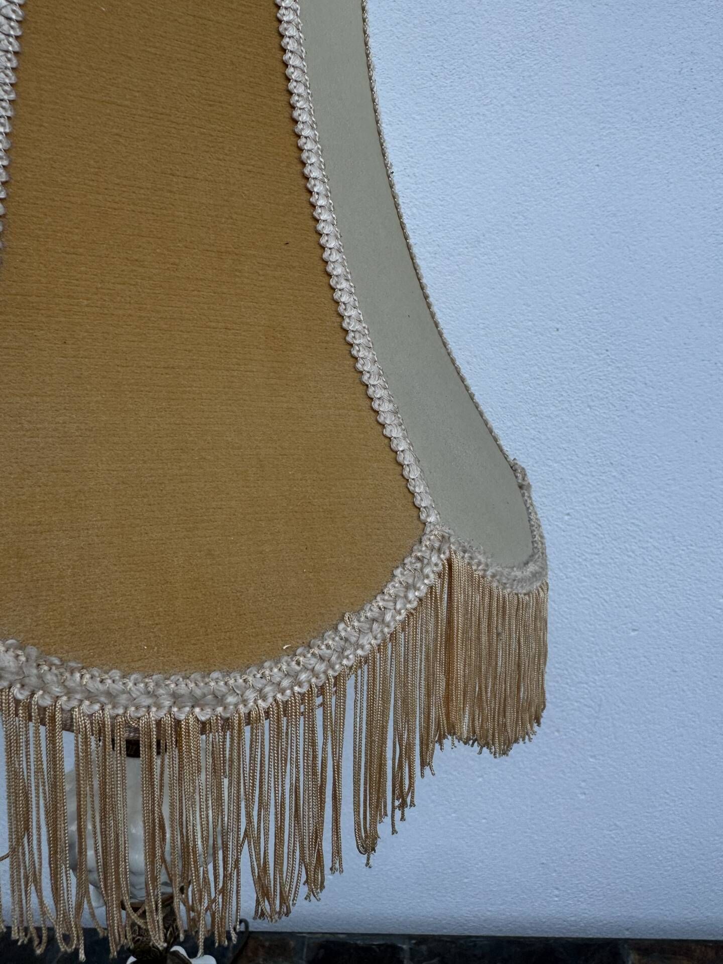 Ceramic and brass lamp from the 1960s.
