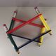 2 shelves Pierre Sala clear fountain collection, Chambon edition, 80s