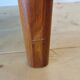Pair of Dyrlund leather footrest 60s leather