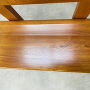 Banc d’angle Pierre Chapo S35 en orme
