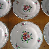 Table service 6 people Sarreguemines model "amazonas" 14 pieces