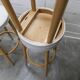 Standing table and 4 high stools Baumann 1990
