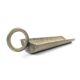 Coffee scoop, mid-century modern, silver-plated alpaca, United Kingdom, 1950s