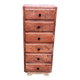 Commode chiffonnier art déco 1950 en bois