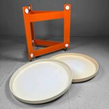 Trolley by Luigi Massoni for Guzzini, Italy