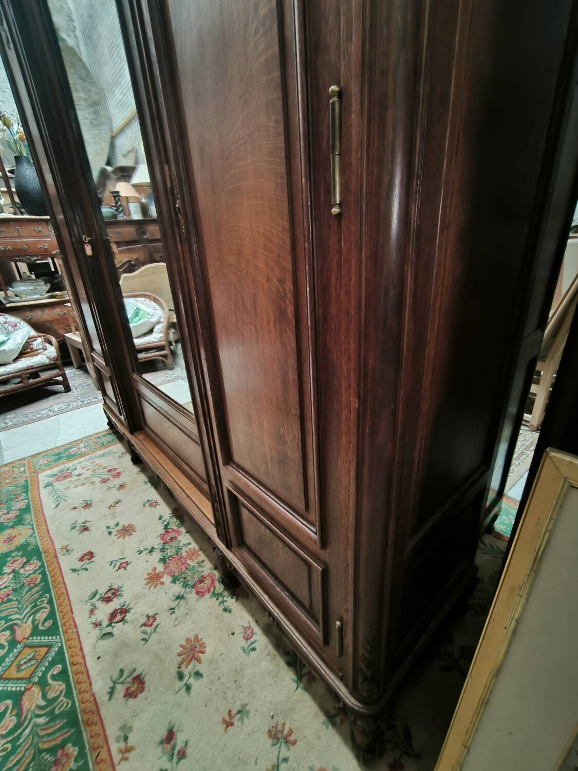 Armoire 3 portes style Régence 1910-1920