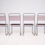 4 chairs "sandow" style Bruno Pollak