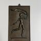 Bas-relief en bronze de David Jahrl